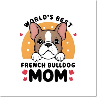 Frenchie Mom Shirt Mother's Day for French Bulldog Mom funny Posters and Art